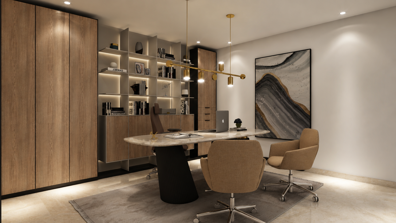 Azure private office suite
